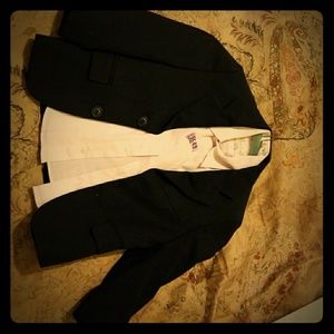 Strasburg sport coat (blk) and shirt (pink)